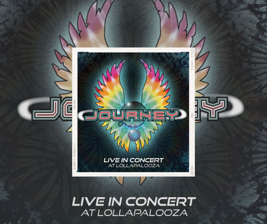 journey live in concert at lollapalooza vinyl