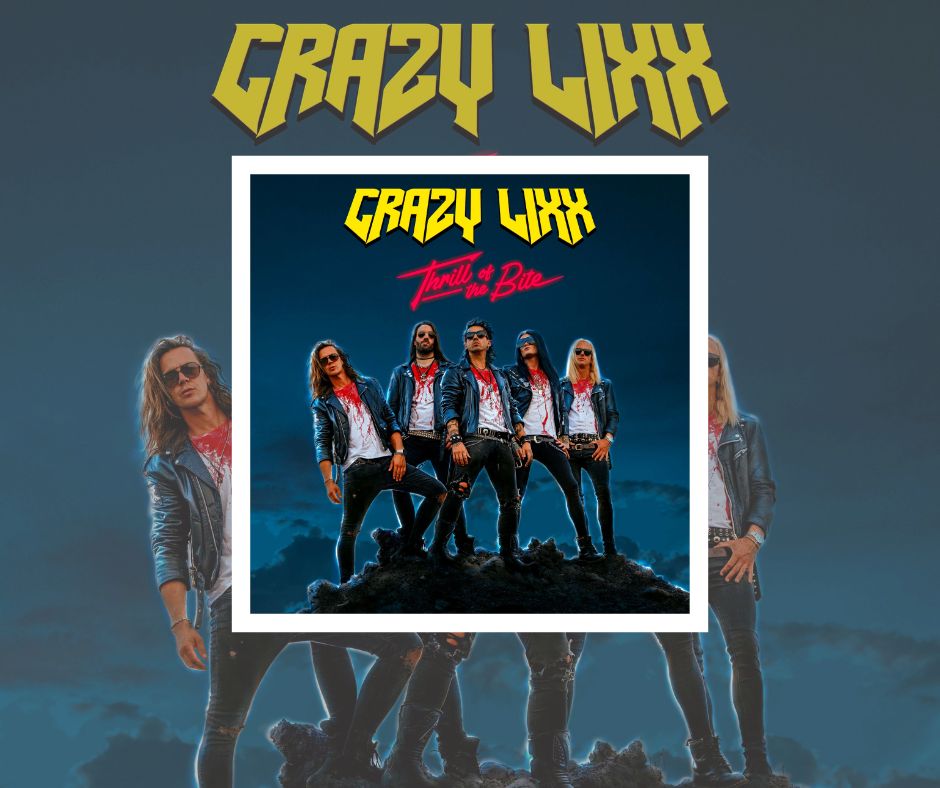 T-shirt Manches Courtes Crazy Lixx Tour Concert - Modèle 1F2289, Blanc, Neuf Avec étiquettes
