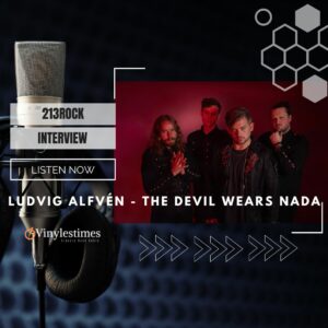 🎙 [Interview] – 213Rock Harrag Melodica Live interview avec Ludvig Alfvén du groupe  The Devil Wears Nada🎙