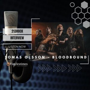 🎙 [Interview] – 213Rock Harrag Melodica Live interview avec Live interview avec Tomas Olsson du groupe Bloodbound 🎙