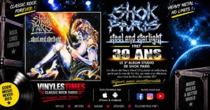 ⭐ 21 Septembre 1987 – Shok Paris sortait « Steel And Starlight » ⭐