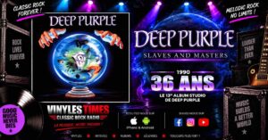 ⭐ 05 Octobre 1990   – Deep Purple sortait « Slaves and Masters » ⭐